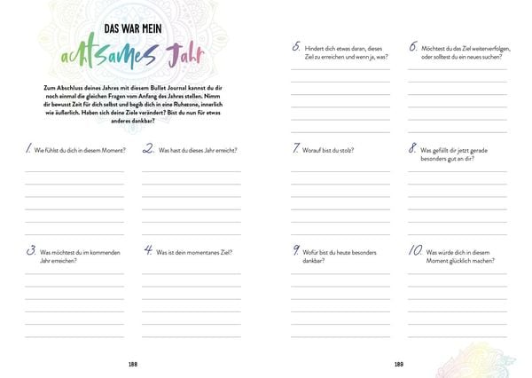 Produktbild: Colorful Mandala – Mein Bullet Journal