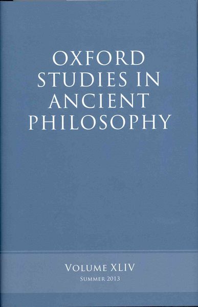 Produktbild: Oxford Studies in Ancient Philosophy