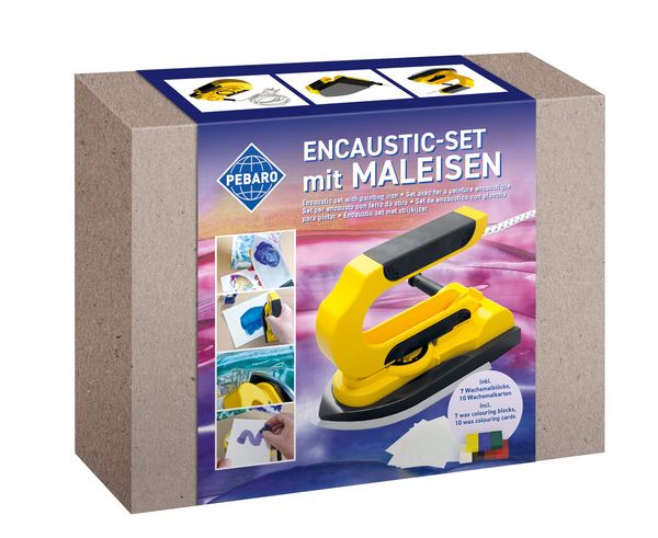 PEBARO 0274 - Encaustic-Bügeleisen Set