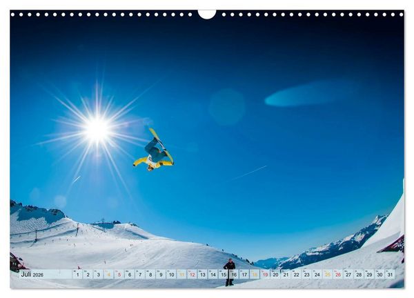 Produktbild: Snowboard - so cool (Wandkalender 2026 DIN A3 quer), CALVENDO Monatskalender