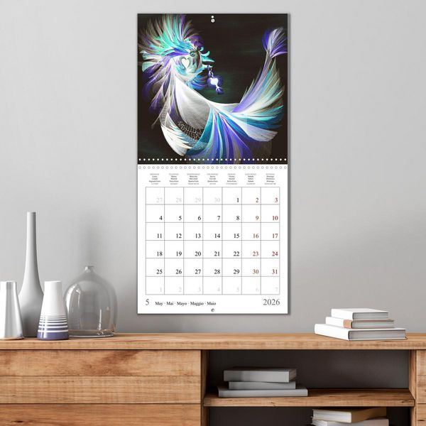 Produktbild: Digital fantasy (Wall Calendar 2026 12 &times; 12 Inch) CALVENDO 12 Month Wall Calendar