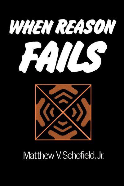 Produktbild: When Reason Fails