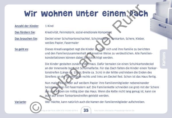 Produktbild: 50 Ideen f&uuml;r Entdeckungen mit Alltagsmaterialien