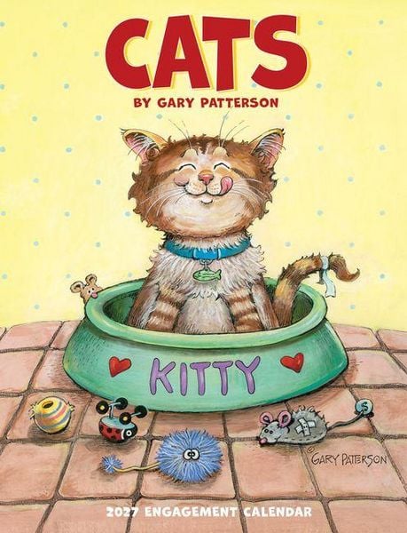 Produktbild: Cats by Gary Patterson 2027 6.5 X 8.5 Engagement Calendar