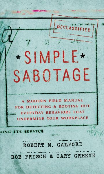 Produktbild: Simple Sabotage