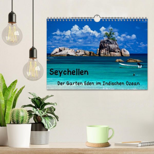 Produktbild: Seychellen - Der Garten Eden im Indischen Ozean (Wandkalender 2026 DIN A4 quer), CALVENDO Monatskalender