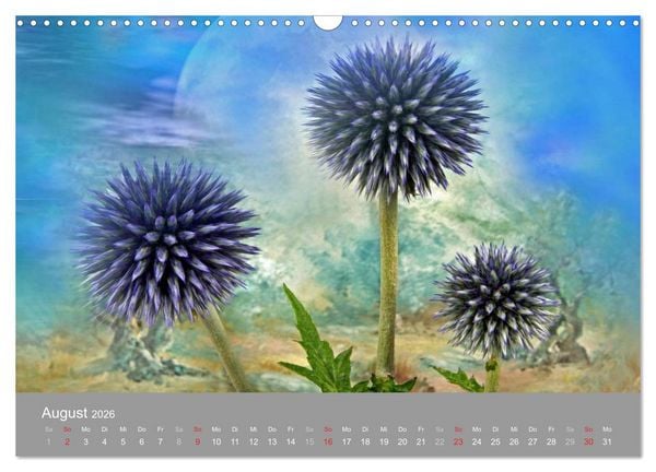 Produktbild: Floral (Wandkalender 2026 DIN A3 quer), CALVENDO Monatskalender