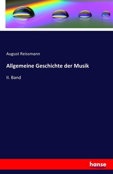 Produktbild: Allgemeine Geschichte der Musik