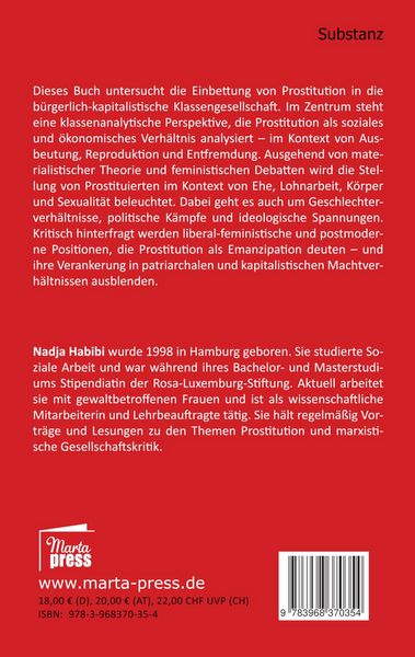 Produktbild: Die Prostitution in der b&uuml;rgerlich-kapitalistischen Klassengesellschaft