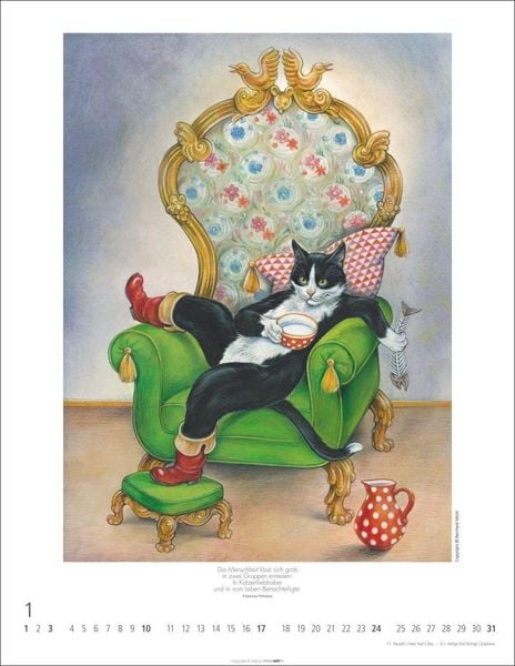 Produktbild: Schnurren und Kratzen - Bilder von Katzen Kalender 2027
