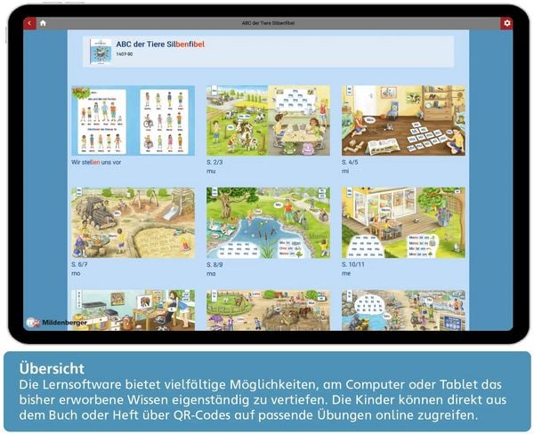 Produktbild: ABC der Tiere 1 Neubearbeitung &ndash; Die Silbenfibel&reg; Kompakt