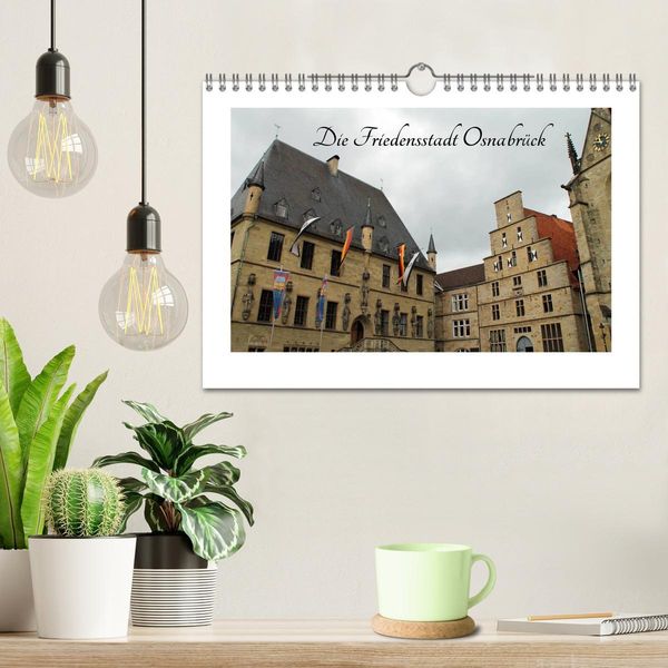 Produktbild: Die Friedensstadt Osnabr&uuml;ck (Wandkalender 2026 DIN A4 quer), CALVENDO Monatskalender