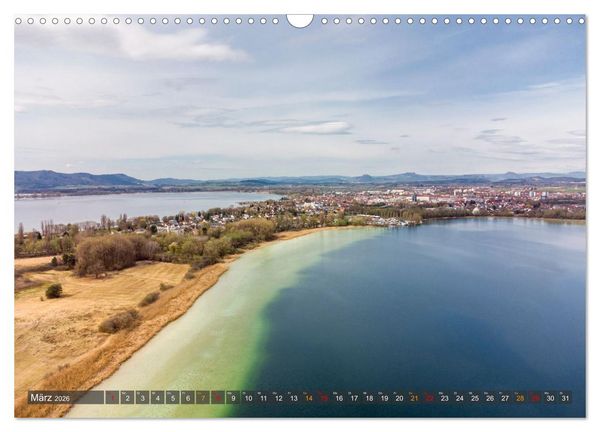 Produktbild: Die Halbinsel Mettnau - Erholungsort im Bodensee (Wandkalender 2026 DIN A3 quer), CALVENDO Monatskalender