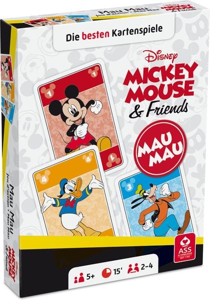 ASS 22500205 - Disney, Mickey Mouse & Friends - Mau Mau, Kartenspiel