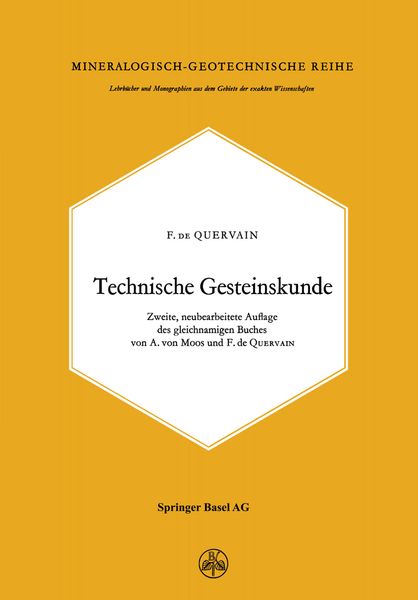 Produktbild: Technische Gesteinskunde