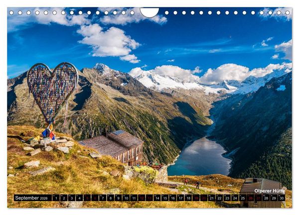 Produktbild: Tirol 2026 - die sch&ouml;nsten Pl&auml;tze (Wandkalender 2026 DIN A4 quer), CALVENDO Monatskalender