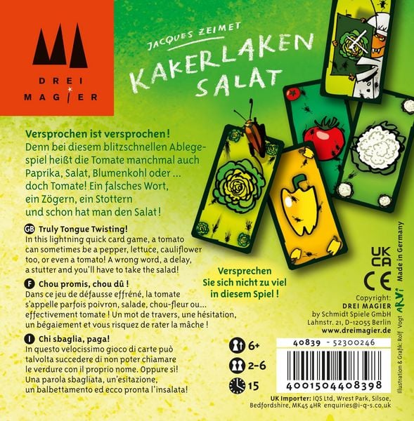 Produktbild: Kakerlakensalat