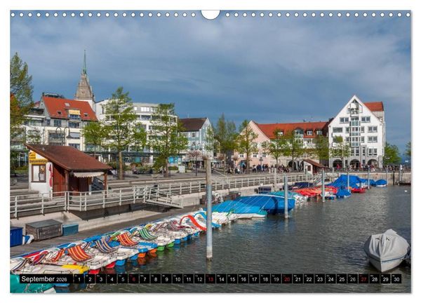 Produktbild: Kulturlandschaft Bodensee - Teil II (Wandkalender 2026 DIN A3 quer), CALVENDO Monatskalender