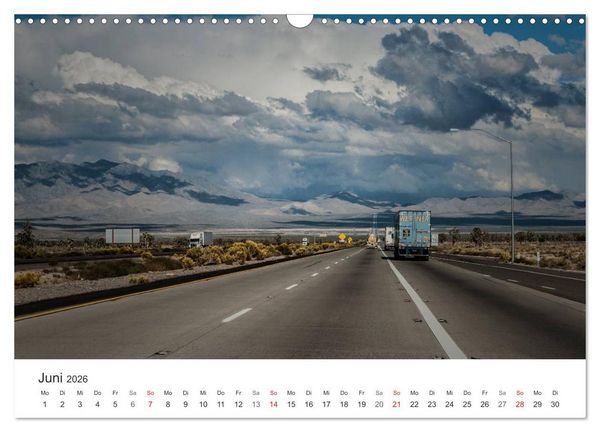 Produktbild: USA Roads (Wandkalender 2026 DIN A3 quer), CALVENDO Monatskalender