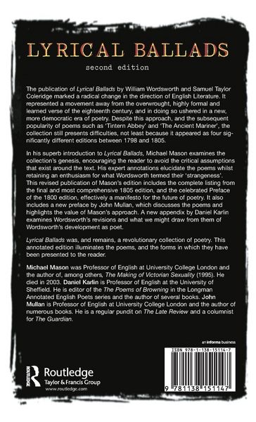 Produktbild: Lyrical Ballads