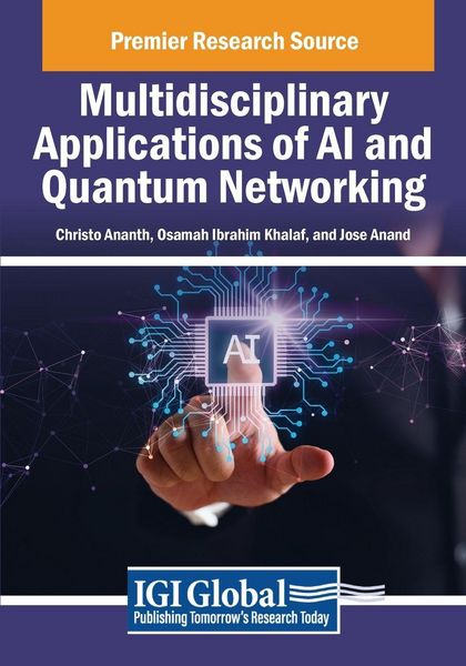 Produktbild: Multidisciplinary Applications of AI and Quantum Networking