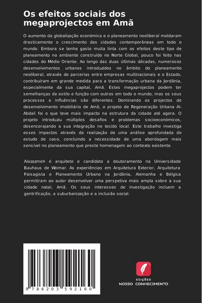Produktbild: Os efeitos sociais dos megaprojectos em Am&atilde;
