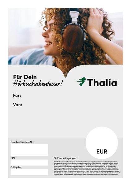 Geschenkkarte Hörbuch Lover PDF