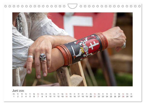Produktbild: Mittelalter - Zeit unserer Ahnen (Wandkalender 2026 DIN A4 quer), CALVENDO Monatskalender