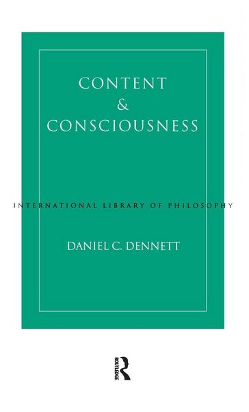 Produktbild: Content and Consciousness