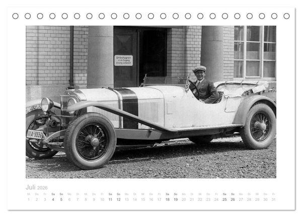 Produktbild: Luxus Oldtimer - Mercedes (Tischkalender 2026 DIN A5 quer), CALVENDO Monatskalender