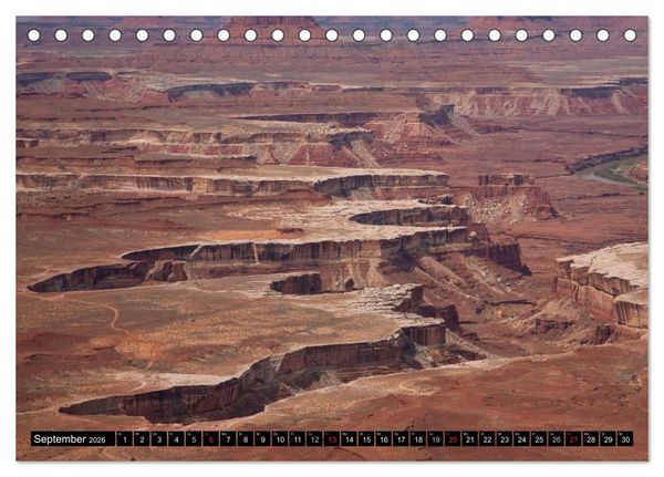 Produktbild: Blickpunkte der USA (Tischkalender 2026 DIN A5 quer), CALVENDO Monatskalender