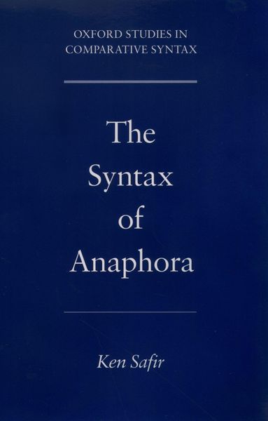 Produktbild: The Syntax of Anaphora