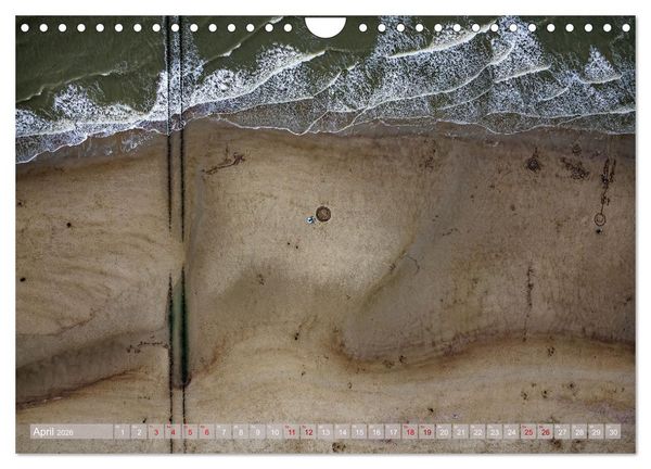 Produktbild: neunziggrad photoart: die erde von oben (Wandkalender 2026 DIN A4 quer), CALVENDO Monatskalender