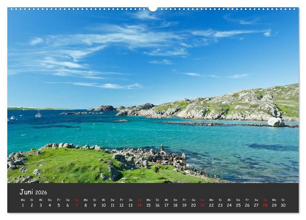 Produktbild: Schottland - grandiose Landschaften im Westen (hochwertiger Premium Wandkalender 2026 DIN A2 quer), Kunstdruck in Hochglanz
