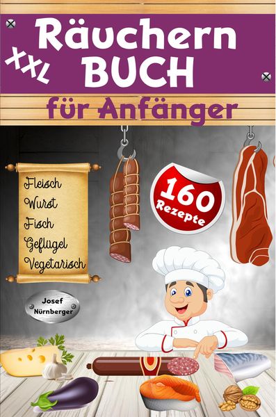 Produktbild: XXL R&auml;uchern Buch f&uuml;r Anf&auml;nger