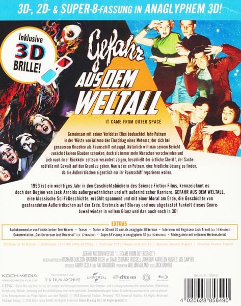 Produktbild: Gefahr aus dem Weltall (inkl. 2D-Fassung)