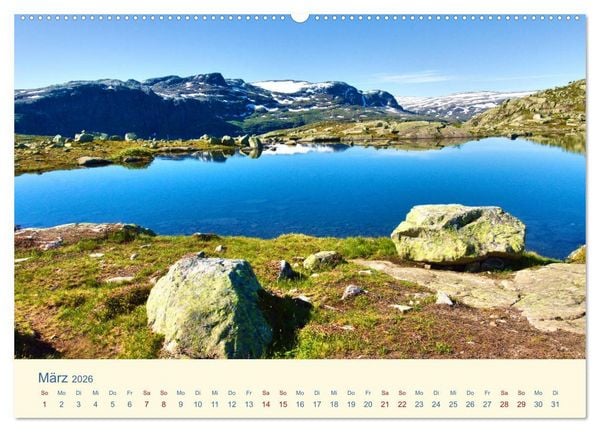 Produktbild: Trolltunga (Wandkalender 2026 DIN A2 quer), CALVENDO Monatskalender