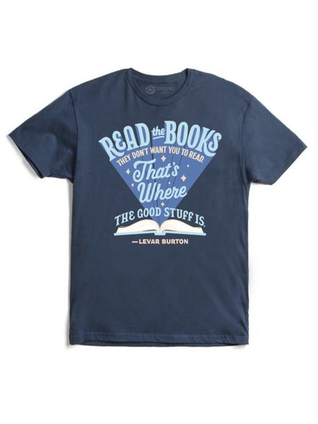 Produktbild: Levar Burton: Read the Books They Don't Want You to Read Unisex T-Shirt Small