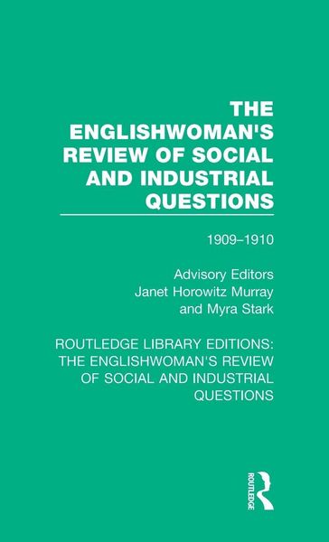 Produktbild: The Englishwoman's Review of Social and Industrial Questions