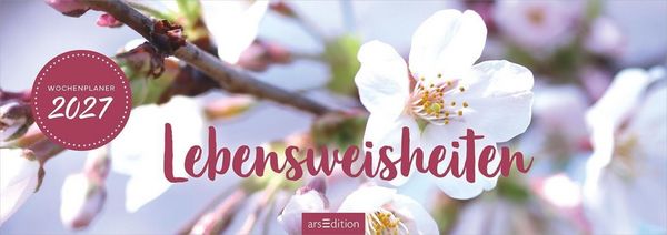 Produktbild: Tischkalender Lebensweisheiten 2027