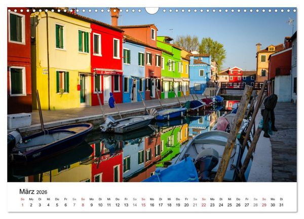Produktbild: Venedig - Die sch&ouml;nsten Orte (Wandkalender 2026 DIN A3 quer), CALVENDO Monatskalender