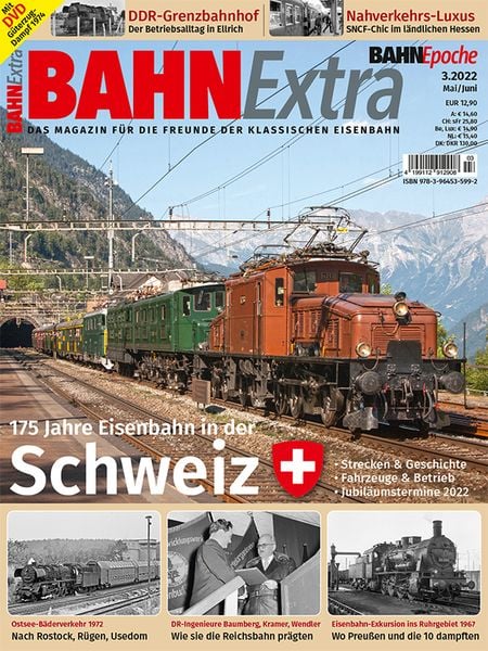 175 Jahre Eisenbahn in der Schweiz, Geheftet von , Geramond, 978-3-96453-599-3