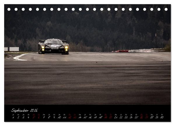 Produktbild: Emotions on Track - Langstreckenmeisterschaft am N&uuml;rburgring - GT3 (Tischkalender 2026 DIN A5 quer), CALVENDO Monatskalender