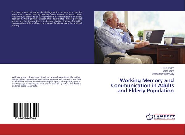 Produktbild: Working Memory and Communication in Adults and Elderly Population