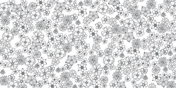 Produktbild: Bl&uuml;tentraum &ndash; Florale Motive ausmalen