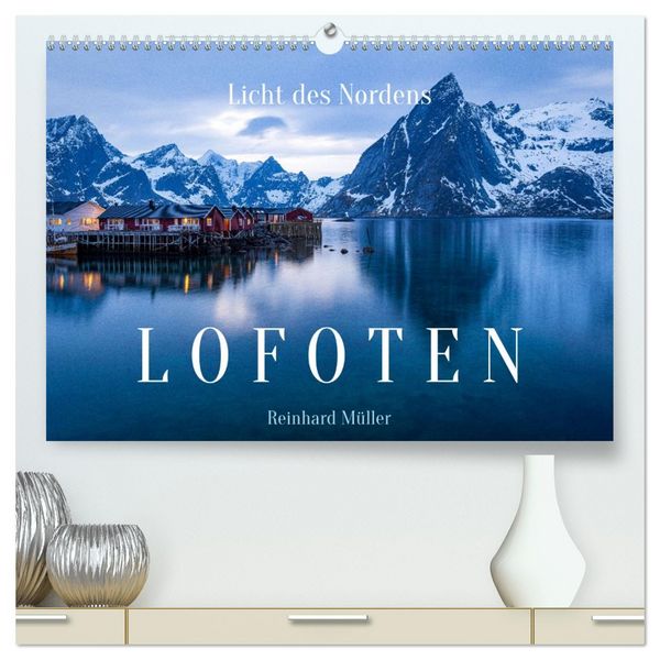 Produktbild: Licht des Nordens - LOFOTEN (hochwertiger Premium Wandkalender 2026 DIN A2 quer), Kunstdruck in Hochglanz