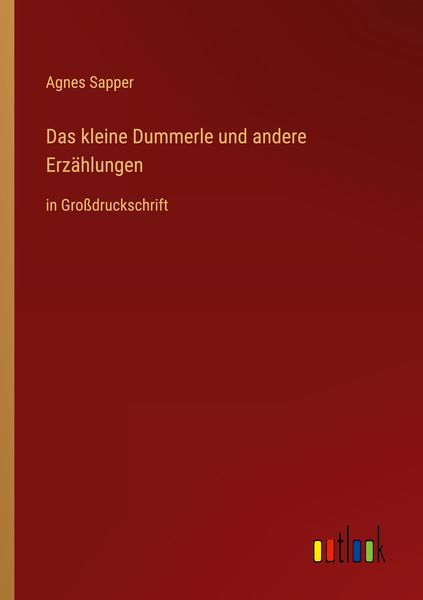 Produktbild: Das kleine Dummerle und andere Erz&auml;hlungen