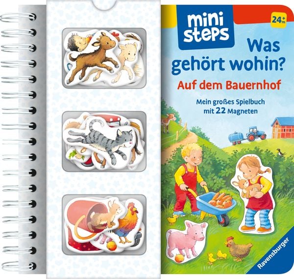 Produktbild: Ministeps: Was geh&ouml;rt wohin? Auf dem Bauernhof