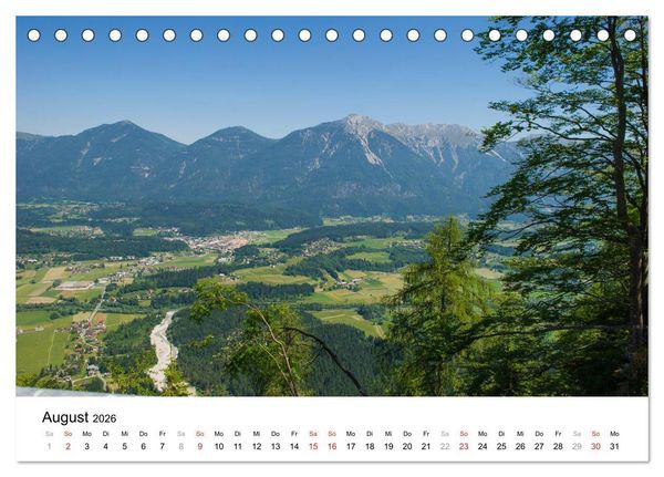 Produktbild: Unbekanntes K&auml;rnten (Tischkalender 2026 DIN A5 quer), CALVENDO Monatskalender