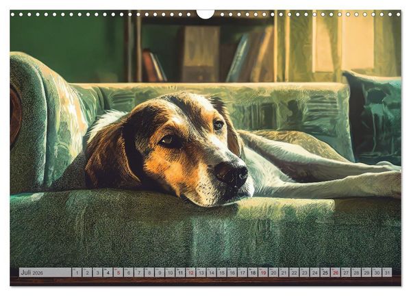 Produktbild: Nope - Heute Nicht (Wandkalender 2026 DIN A3 quer), CALVENDO Monatskalender